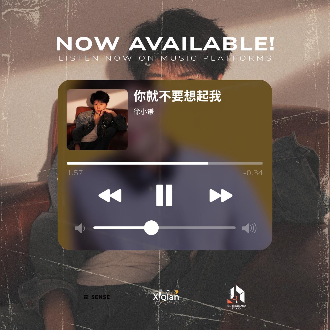 你就不要想起我