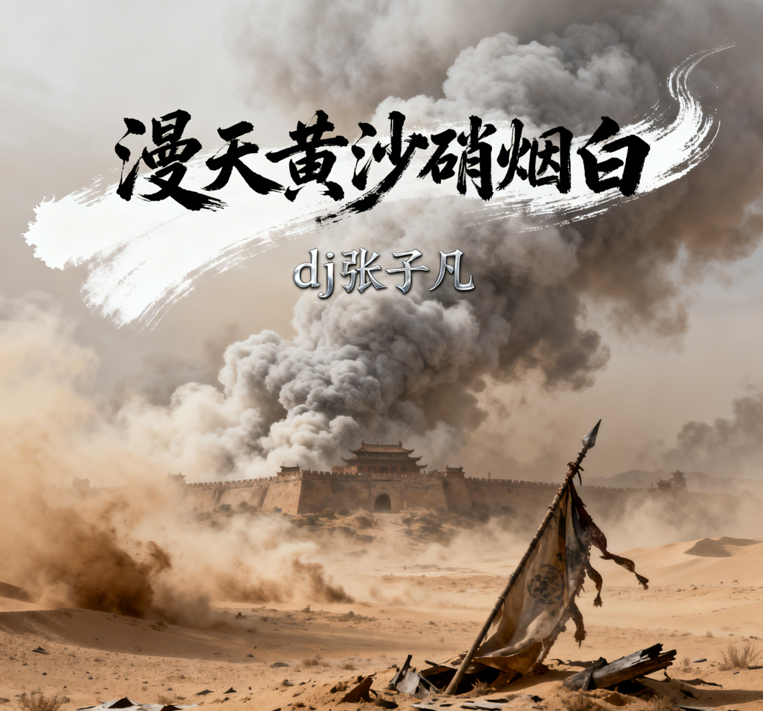 漫天黄沙硝烟白